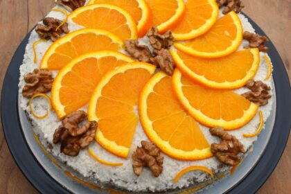 Gâteau à la carotte, à l'orange et au sarrasin