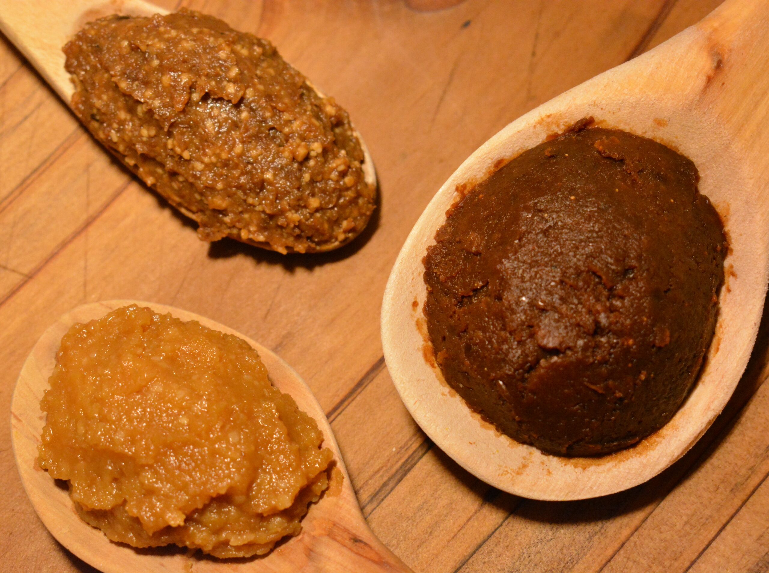 Assortiment de misos