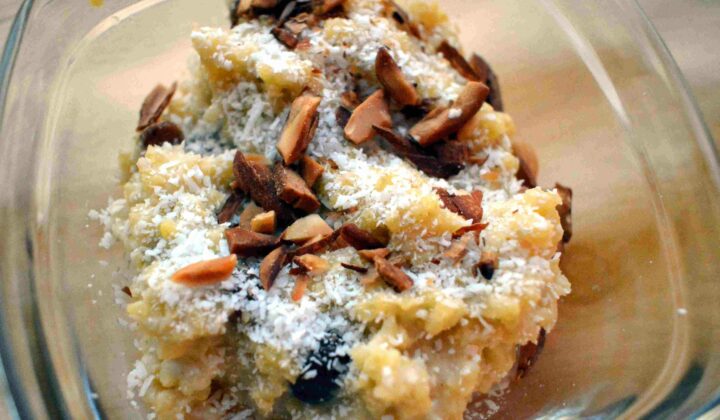 MIllet doux au lait de coco