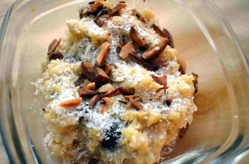 MIllet doux au lait de coco