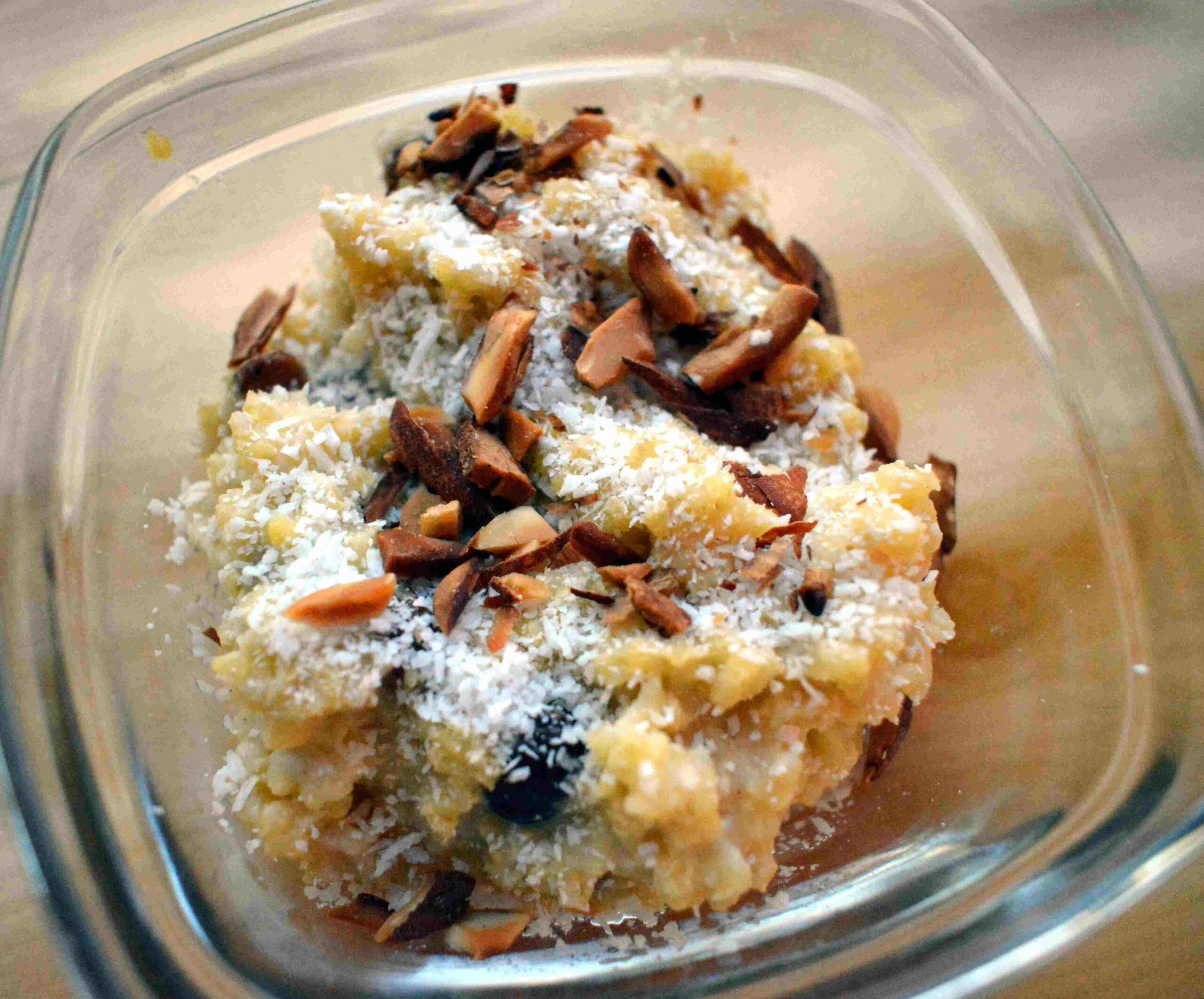 MIllet doux au lait de coco