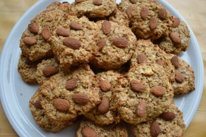 Cookies aux flocons d'avoine et amandes